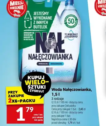 Twój Market Woda Nałęczowianka oferta