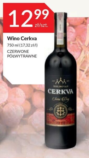 Stokrotka Wino Cerkva 750ml oferta