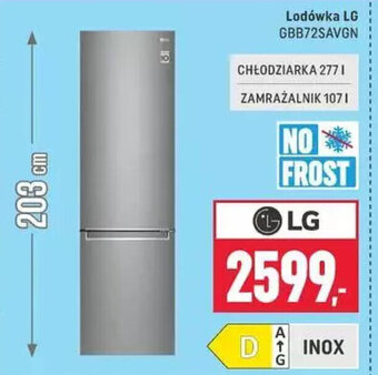 Neopunkt Lodówka LG GBB72SAVGN oferta