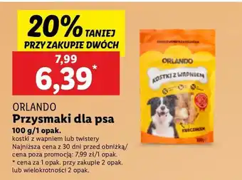 Lidl Kostki z wapniem Orlando oferta