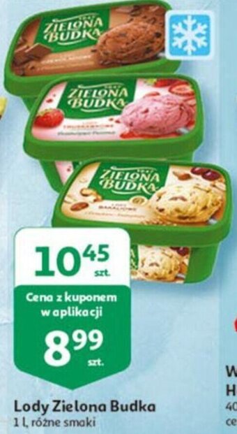 Auchan Lody Zielona Budka 1l oferta