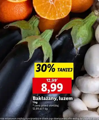 Lidl Bakłażan oferta