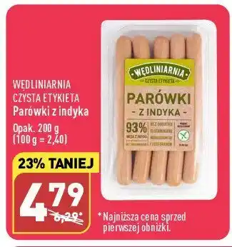 ALDI Parówki z indyka 1 SZT 200 G oferta