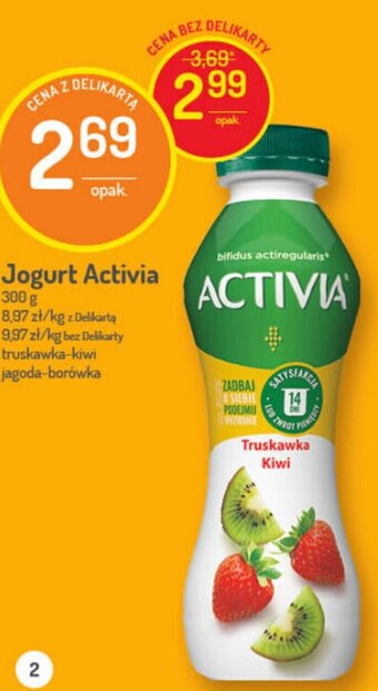 Delikatesy Centrum Jogurt Activia 300g oferta
