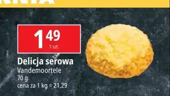 E.Leclerc Delicja serowa Vandemoortele oferta