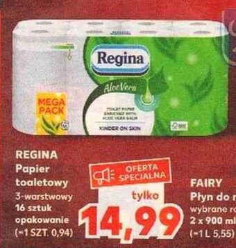 Kaufland Regina Papier toaletowy 16szt. oferta