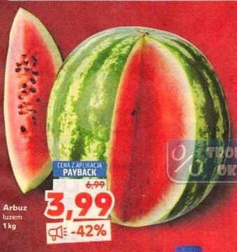 Kaufland Arbuz 1kg oferta