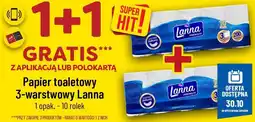 Polomarket Papier toaletowy 3-warstwowy Lanna oferta