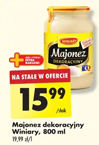 Biedronka Majonez Winiary oferta