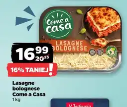 Netto Lasagne bolognese Come a casa oferta