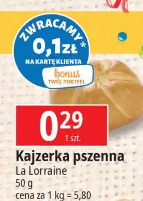 E.Leclerc Kajzerka pszenna La Lorraine oferta