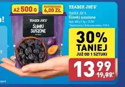 ALDI Śliwki suszone Trader Joe's oferta
