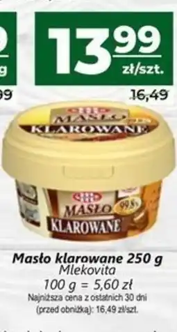 Społem Masło klarowane Mlekovita oferta