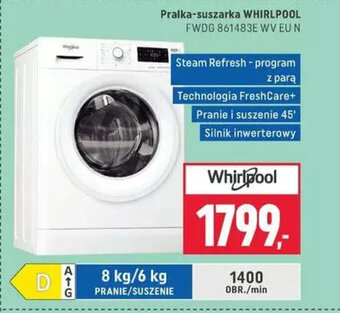 Neopunkt Pralka-suszarka WHIRLPOOL FWDG 861483E WV EU N oferta