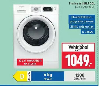 Neopunkt Pralka WHIRLPOOL FFB 6238 W PL oferta