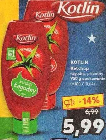 Kaufland Ketchup Kotlin 950g oferta