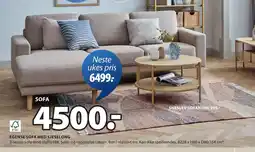 JYSK EGENSE SOFA MED SJESELONG oferta