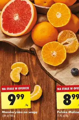 Biedronka Mandarynki oferta