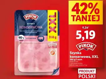 Lidl Szynka Pikok oferta