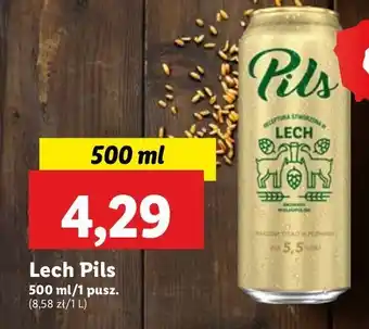 Lidl Piwo Lech Pils oferta