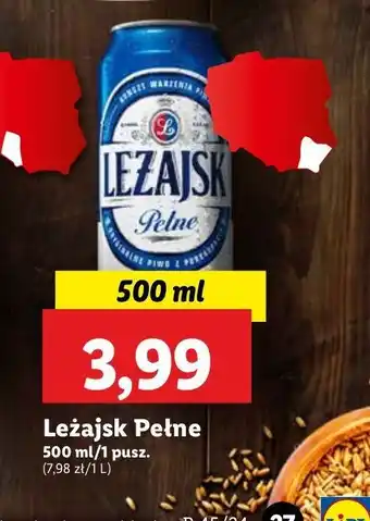 Lidl Piwo Leżajsk Pełne oferta