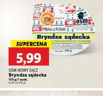 Lidl Bryndza sądecka OSM Nowy Sącz oferta