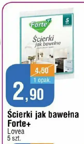 E.Leclerc Ścierki jak bawełna 1 OPAK 5 SZT oferta