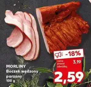 Kaufland Boczek wędzony parzony Morliny oferta