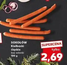 Kaufland Kiełbaski śląskie bez osłonki Sokołów oferta