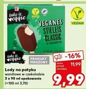 Kaufland Lody waniliowe K-Take It Veggie oferta