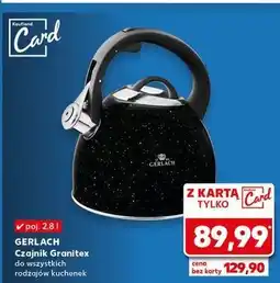 Kaufland Czajnik granitex 2.8 l Gerlach oferta