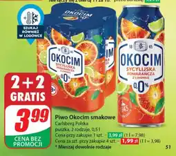 Dino Piwo Okocim smakowe oferta
