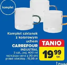 Carrefour Szklanki 400 ml Carrefour oferta