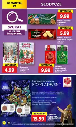 Lidl Kalendarz adwentowy boski adwent oferta