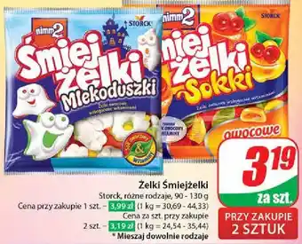 Dino Żelki owocowe Nimm2 Śmiejżelki Sokki oferta