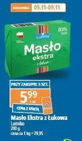 E.Leclerc Masło ekstra z łukowa Lumiko oferta