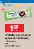 E.Leclerc Herbatniki regionalne w polewie kakaowej Cukry Nyskie oferta