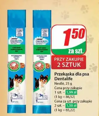 Dino Przekąska dla psa Purina Dentalife oferta