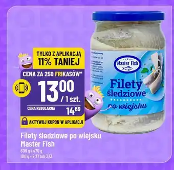 Polomarket Filety śledziowe po wiejsku Master fish oferta