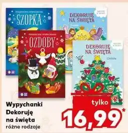 Kaufland Wypychanki - dekoracje na święta oferta