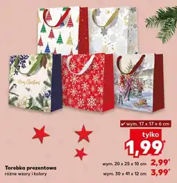 Kaufland Torebka prezentowa 30 x 41 12 cm oferta