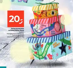 Dealz Zestaw kosmetyków mickey mouse: konfetti do kąpieli 45 g + kula 40 sól 25 oferta