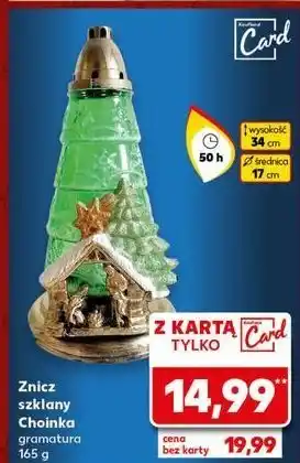 Kaufland Znicz choinka oferta