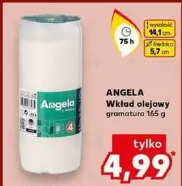 Kaufland Wkład olejowy 75h Angela oferta