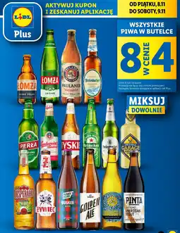 Lidl Piwa w butelce oferta