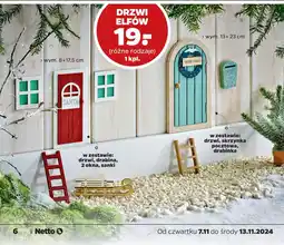 Netto Drzwi elfów 13 x 23 cm oferta