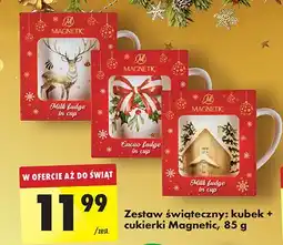 Biedronka Zestaw świąteczny: kubek + cukierki Magnetic oferta
