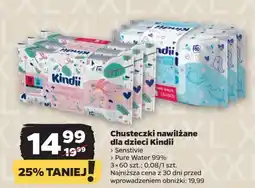 Netto Chusteczki wilgotne pure Cleanic Kindii oferta