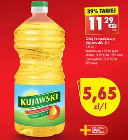 Biedronka Olej rzepakowy Kujawski 2L oferta