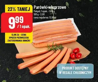 Polomarket Parówki wieprzowe oferta